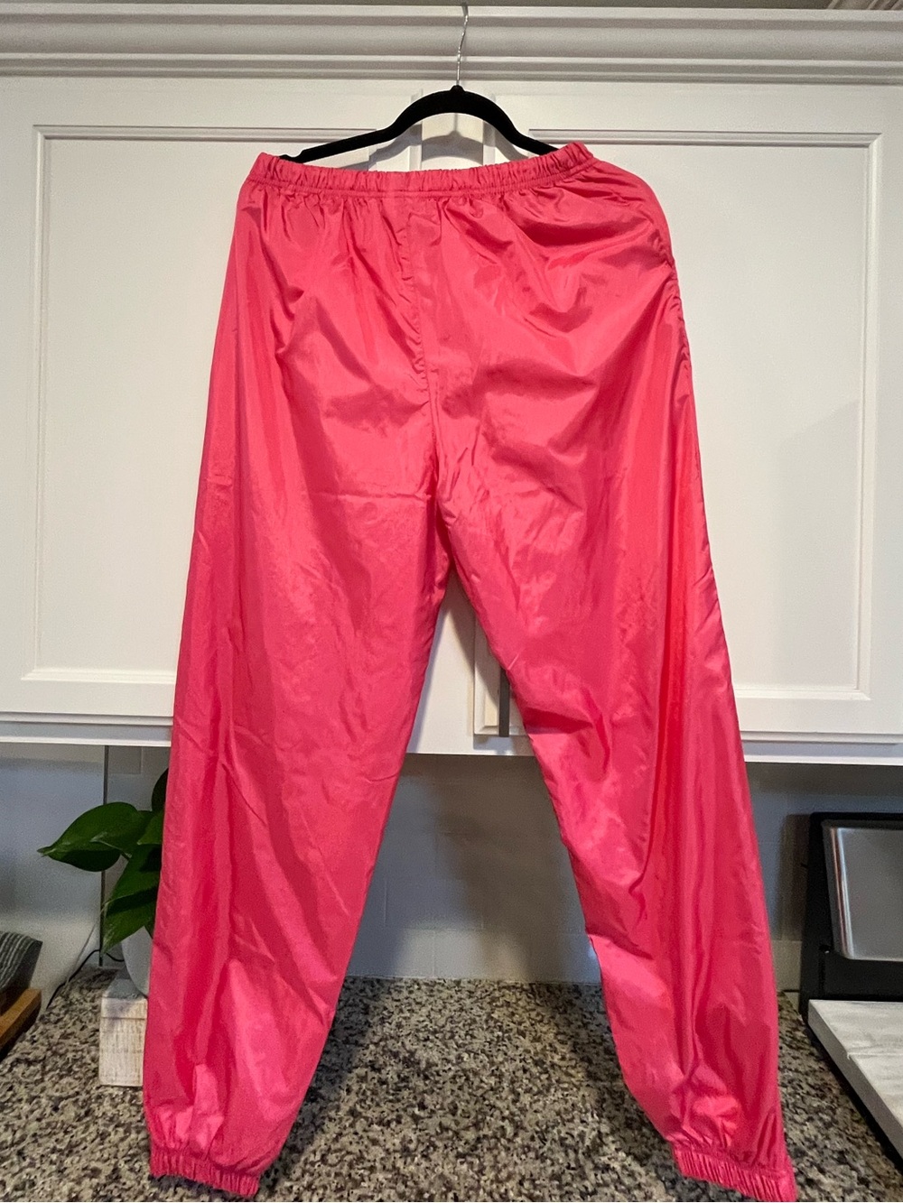 80’s vintage Sergio Tacchini Bright Pink Women's Track Joggers